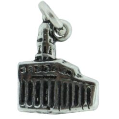 J41F Nauvoo Temple Charm Sterling Silver