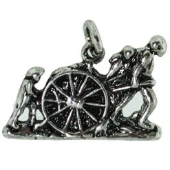 H16    Handcart Charm, Flat