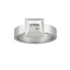 J132  "Iris" Stainless Steel CTR Ring