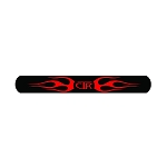 C40B "Ignitor" CTR Flames Black Slap bracelet